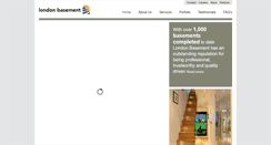 Desktop Screenshot of londonbasement.co.uk
